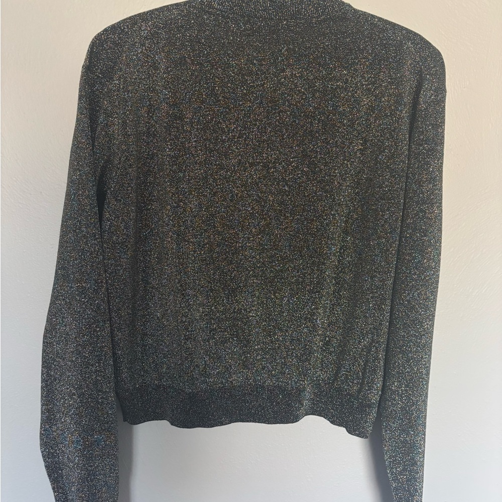 Lanvin Sweater Pants SET w/ Metallic Shimmer - Picture 6 of 9